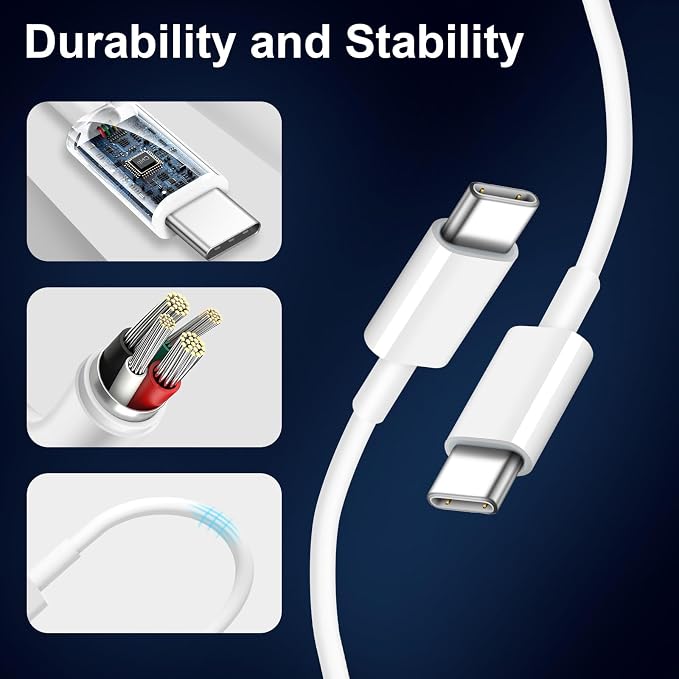 iPhone 17 16 15 Car Charger, [Apple MFi Certified] USB C Car Charger 43W Fast Charging with 3.3 FT Type C to C Cable, USB Car Adapter for iPhone 17/17 Pro/17 Pro Max/Air/16/15