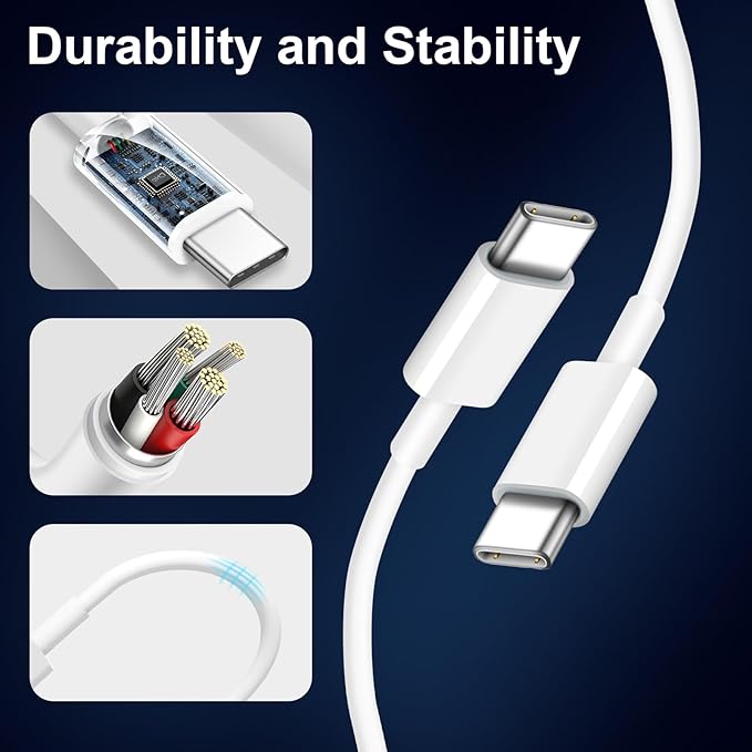 iPhone 17 16 15 Car Charger, [Apple MFi Certified] 2-Pack USB C Car Charger 43W Fast Charging with 3.3 FT Type C to C Cable, USB Car Adapter for iPhone 17/17 Pro/17 Pro Max/Air/16/15