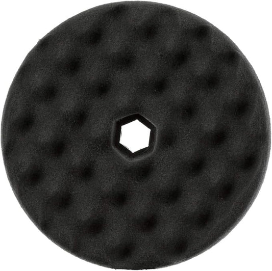 3M Perfect-it Foam Hook & Loop Polishing Pad, 3285, 6 in, Black, Buffing Pad, Eliminates Swirl Marks, For Automotive Polishing