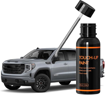 GNO/WA633D Slate Gray Touch Up Paint Compatible With GMC, DIY Car Paint Scratch Repair Kit, Automotive Paints, Quick & Easy Fix Scratch Repair for Sierra