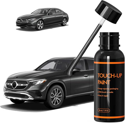831 Graphite Gray Touch Up Paint for Mercedes Benz, DIY Car Paint Scratch Repair Kit, Automotive Paints, Quick & Easy Fix Scratch Repair for C/E/S/CLE/GLC/EQE/EQS/Metris/Maybach/Sprinter