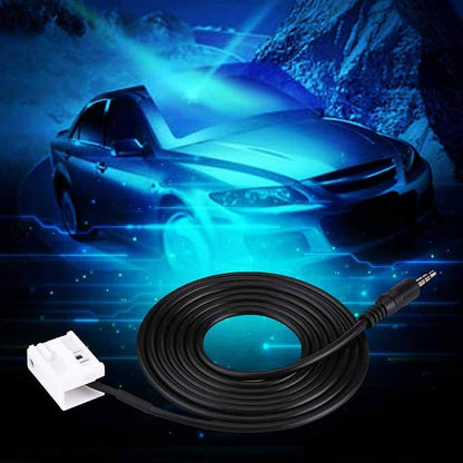 Acouto for Radio Bluetooth Adapter, AUX Cable Car Audio AUX Auxiliary Cable with Radio Removal Tools for 307 308 407 for C2 C5