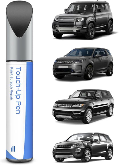 Carpathian Gray Metallic(2204/LKT/1AU) Touch Up Paint Compatible with Land Rover Exact Match Chips and Nicks Touch Up