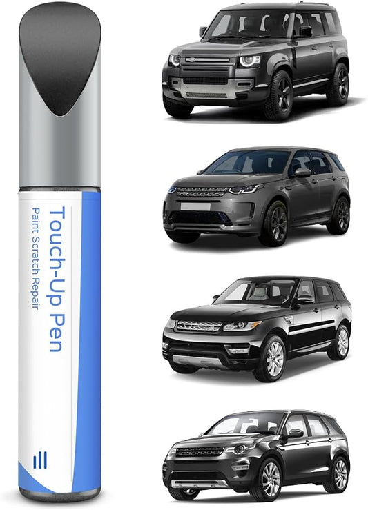 Carpathian Gray Metallic(2204/LKT/1AU) Touch Up Paint Compatible with Land Rover Exact Match Chips and Nicks Touch Up
