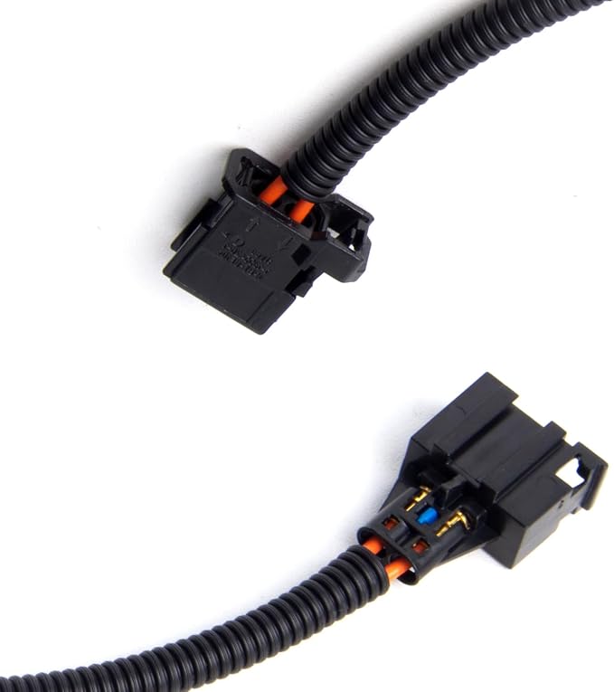 PEMP Most Retrofit Optical Cable Male to Female Connector Wire Stift Compatible for BMW Mercedes Audi CarPlay Linux Android Sceen MMI Box, 26cm Most Fiber Optic Extension Cable