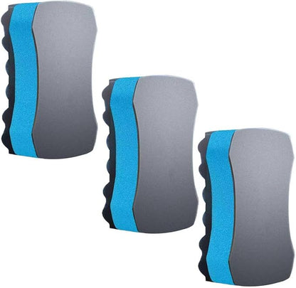 Three Texture Car Wash Sponge - Multi Purpose Bug Remover Scrubbing Side Soft Sea Sponge - Ultra Scrub Car Cleaning Sponges Wash Bucket Accessory - 3Pack