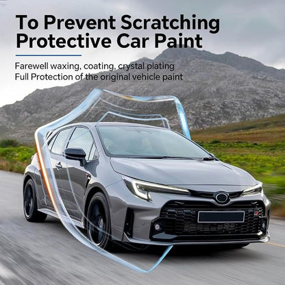 for Toyota Corolla GR 2023-2024 TPU Clear 9Mil Pre-Cut Paint Protection Film Car Vinyl Wrap,PPF Transparent Protective Anti-Scratch Self Adhesive Waterproof Car Wrap Film,for Rearview