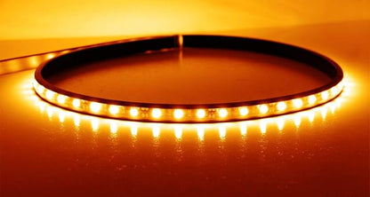 iJDMTOY 40-Inch 63-SMD Flexible LED Running Board/Side Step Lighting Kit Compatible with Truck SUV, Amber Yellow