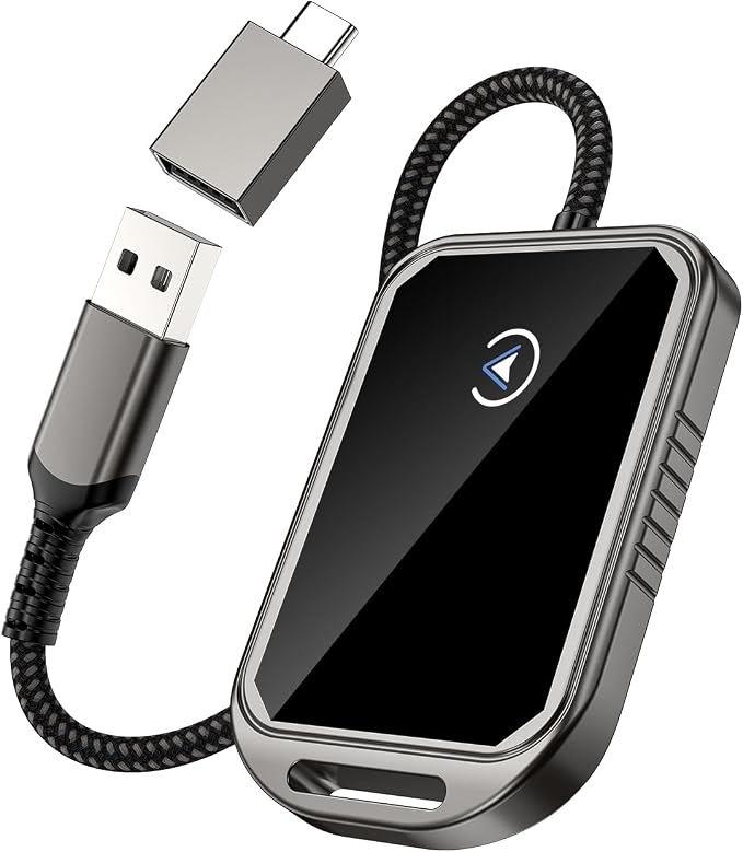 Wireless CarPlay Adapter for Apple iPhone, Multi-User Seamless Connection