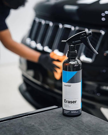 CARPRO Eraser Polish & Oil Remover - Ceramic Coating Prep, Complete Removal of Polishing Oils for Application of CQUARTZ Ceramic Coat, Anti-Static, Dust Free, No Silicone - 4 Liter (135oz)