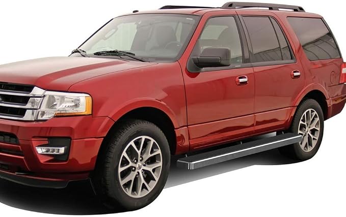 APS Running Boards 5 inches Compatible with Ford Expedition 2003-2017 (Exclude EL Model) (Not Fit Funkmaster Flex Edition) 304 Stainless Steel (Nerf Bars Side Steps Side Bars)