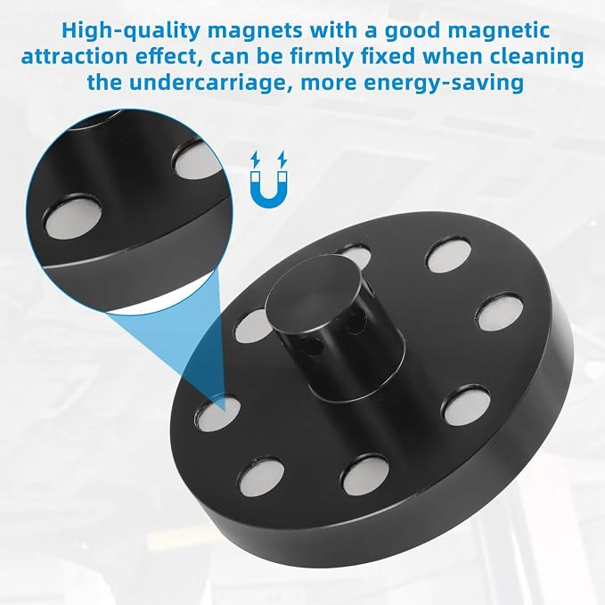 O Ring Chassis Cleaner Flusher Kit with 360° Nozzle & Quick Coupling,All-Round Undercarriage Cleaner