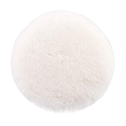 Wool Polishing Buffing Pad, 3" / 4" / 5" / 6" / 7" Car Wool Polishing Pad Waxing Pad (6inch)
