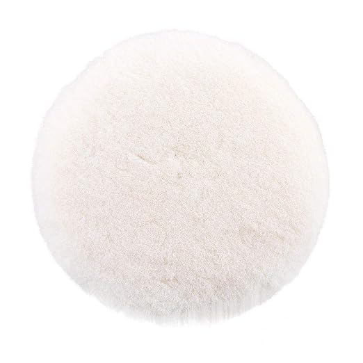 Wool Polishing Buffing Pad, 3" / 4" / 5" / 6" / 7" Car Wool Polishing Pad Waxing Pad (6inch)