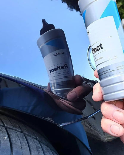 CARPRO Reflect High Gloss Finishing Polish - Reflective & Glossy Finish Without Durable Fillers, Silicones, Waxes, Polymers, or Teflon - Body Shop Safe, No Dusting. Rotary & Dual Action - 250ml (8oz)