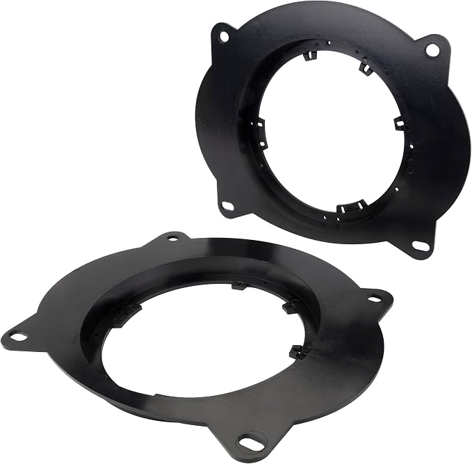 Scosche SAT69 6X9" to 6.5-6.75” Speaker Adapters Compatible with Select 2003-22 Lexus and Toyota Vehicles - 6 1/2" to 6 3/4" Adapter for Car Door Speakers - Sold in Pairs - See Image for Vehicle List