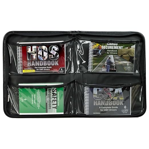 Deluxe CMV Handbook Kit & Portfolio - Truck Driver Essentials Pack Includes Cargo Securement, CSA, FMCSR, and Hours of Service, J. J. Keller & Associates, Inc.
