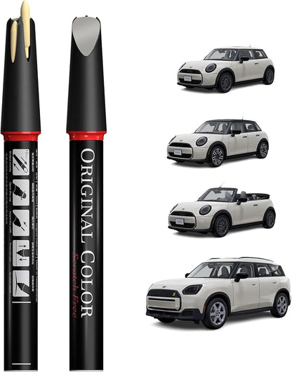 Carhoo C6A Nanuq White Compatible with MINI Cooper Exact Match Touch Up Paint Pen - 0.56 Fl Oz(16ml)