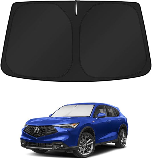 KUST Windshield Sun Shade for 2025 2026 Acura ADX Window Accessories Shade Sun Visor Cover Foldable Block UV Rays