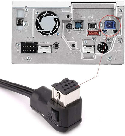 YuYue Bluetooth 5.0 Module, 11 Pin IP-Bus Plug Cable AUX Adapter for Pioneer DEH-P88RS Audio Music Receiver