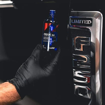 CARPRO CQUARTZ UK 3.0 - Ceramic Coating for Cars, Quartz Based Nanotechnology, Bonds to Paint, Glass, Metal and Plastic - (30ml Kit)