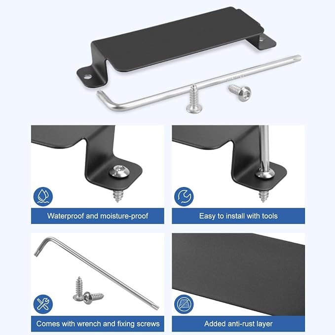 Tamper Metal Cover Plate Comes with Installation Tool Steel Protective Set for Automotives Use Anti Theft Steel Plate for Automotives Use
