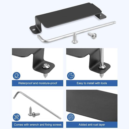 Tamper Metal Cover Plate Comes with Installation Tool Steel Protective Set for Automotives Use Anti Theft Steel Plate for Automotives Use
