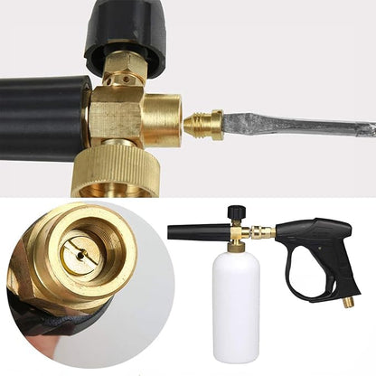 1.0mm Foam Cannon Orifice Nozzle Tips, 1.0mm Universal Connector for Foam Sprayer, Washer Replacement Nozzles, Precision Foam Cannon Orifice for Car Wash and Garden Hose Use(2Pcs)