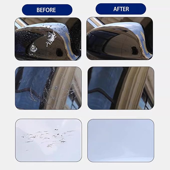 Clay Towel Auto Detailing 2 Pack, Fine Grade Clay Bar Towel for Cars, Removes Overspray & Contaminants from Car Paint, Glass, Enhance Gloss, DIY Detail Products (12"x12", Blue)