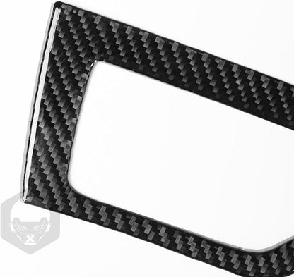 NVCNX Real Premium Carbon Fiber for Toyota 2nd Gen Tacoma Accessories 2012-2015 2013 2014 Car Dash Center Air Vent Panel Cover Interior Trim Thick Overlay Sticker Decal 6PCs - Style B