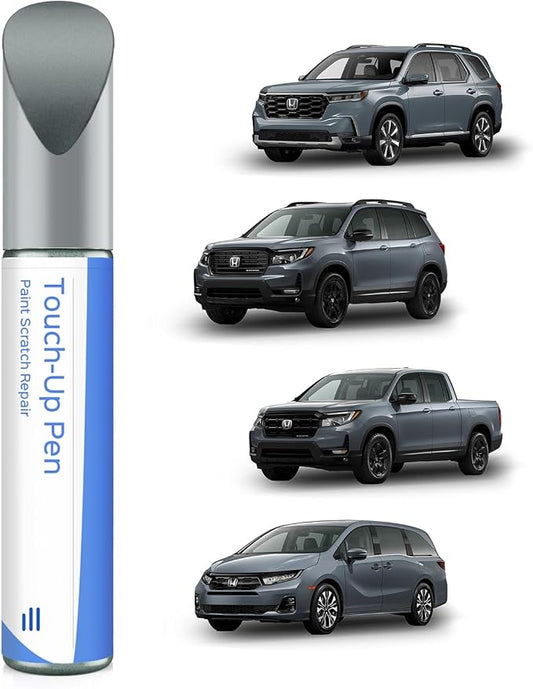 NH-877P Sonic Gray Pearl Touch Up Paint Compatible with Honda Exact Match Chips and Nicks Touch Up