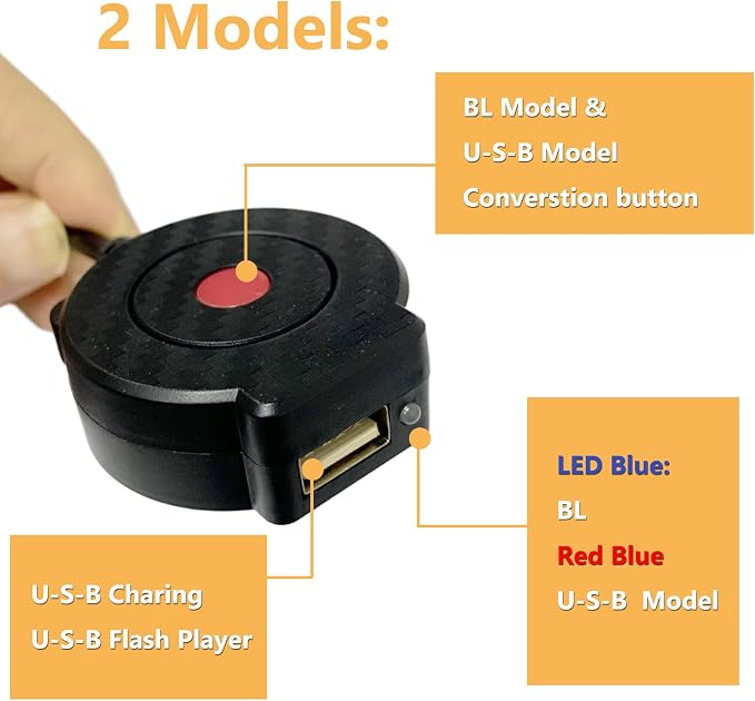 AMI MDI MMI Car Aux Receiver Music Streaming Adapter Compatible for Mini Coop-ers with USB & 3.5mm AUX Power Port