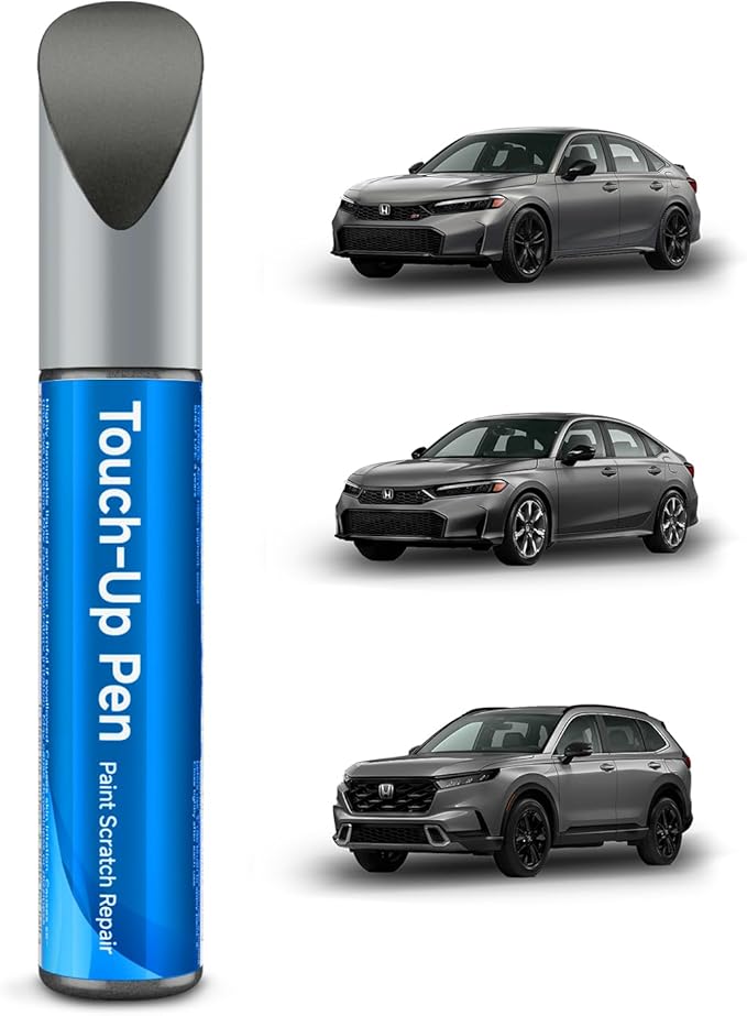 YR-578M Urban Titanium Metallic Touch Up Paint Compatible with Honda Exact Match Touch Up Paint Car Scratch Repair