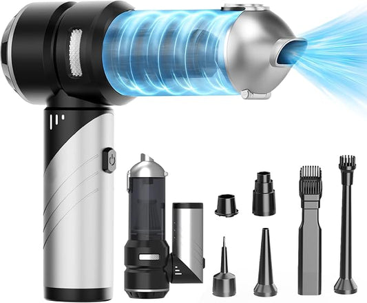 NEVERLAND Handheld Vacuum Cordless Car Vacuum - 15000PA High Power 4-in-1 Portable Foldable Small Detailing Kit, Rechargeable Hand Held Vacuum for Car Home Office