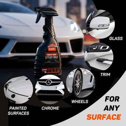 Graphene Ceramic Spray Coating | Advanced Graphene Technology | Professional Hydrophobic Top Coat for Cars, Motorcycles, RVs & Boats | Deep Gloss, Easy Application, Long-Lasting Protection