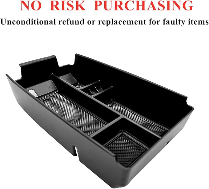 Center Console Organizer Interior Storage Box Fits for Ford Escape 2020 2021 2022 2023 2024 2025 2026 and 2021 2022 2023 2024 2025 2026 Bronco Sport Accessories