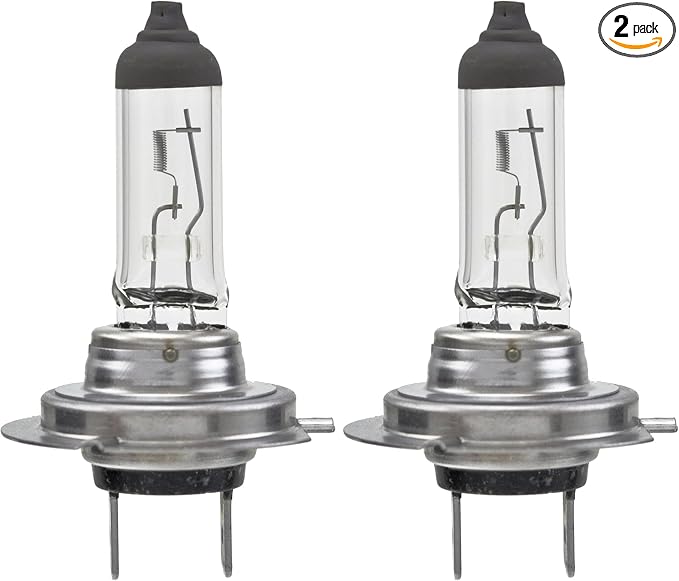 HELLA H7 Standard Halogen Bulb, 12 V, 55W (Pack of 2)