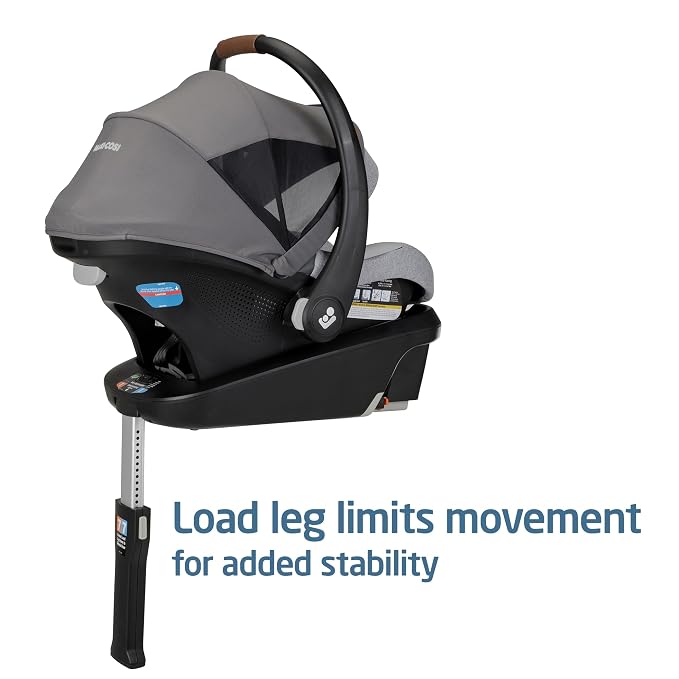 Maxi-Cosi Mico Luxe+ Baby Car Seat: Infant Car Seat with Base and Versatile Baby Carrier Seat Functionality, Urban Wonder