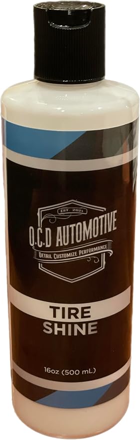 O.C.D. Tire Shine Sealant V2 (Long Lasting Paste for Plastics, Rubber, Vinyl, and More)
