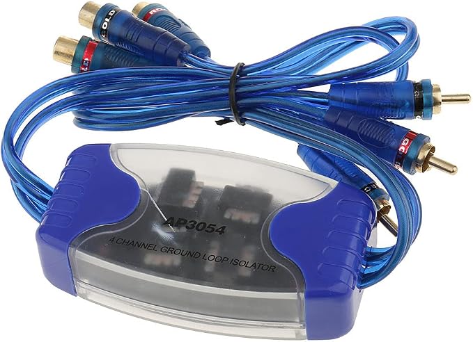 Four Channel Ground Loop Isolator Car Audio 4 RCA AP3054