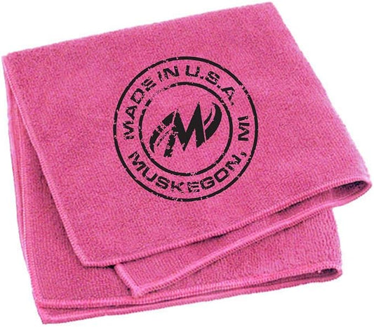 Bowlerstore Products Motiv Micro Fiber Towel - Pink/Black