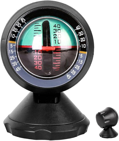 BESPORTBLE Vehicle Inclinometer Multipurpose Slope Car Balance Gauge Easy-to-use Level Meter