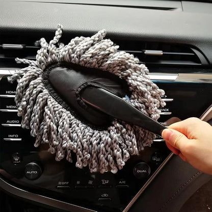IPELY Super Soft Microfiber Car Dash Duster Brush for Car Cleaning Home Kitchen Computer Cleaning Brush Dusting Tool