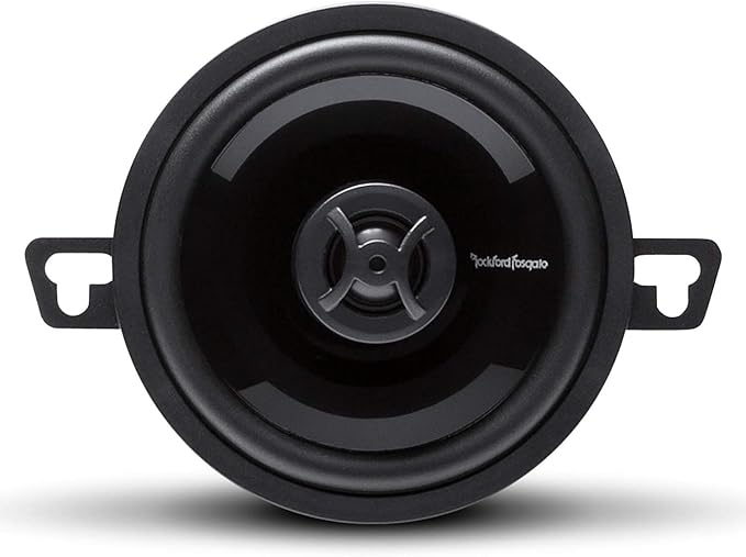 Rockford Fosgate P132 Punch 3.50" 2-Way Coaxial Full Range Speakers - Black (Pair)