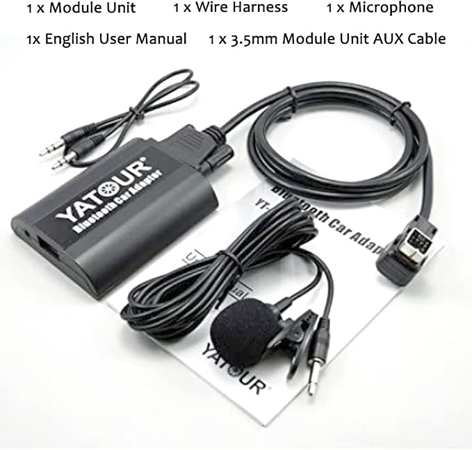 Suzuki Stereo AUX Adapter, Digital Car Input with SD Card, MP3, 3.5mm AUX in, Music Player for Suzuki 1998-2001