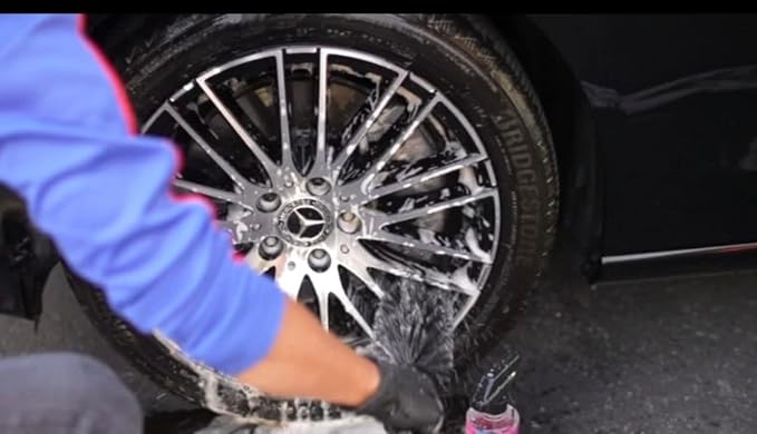 Mas Chingon Wheel & Rim Cleaner Professional All in One Wash Cleaning Spray for Car Detailing Safe on All Wheel & Rim Finishes for Cars, Trucks, SUVs, Motorcycles, RVs & More16 fl oz