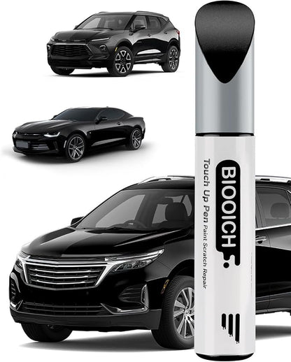 Touch Up Paint Pen Exact Color Match Car Chip and Scratch Repair (for Chevrolet, Black(GBA/WA8555))