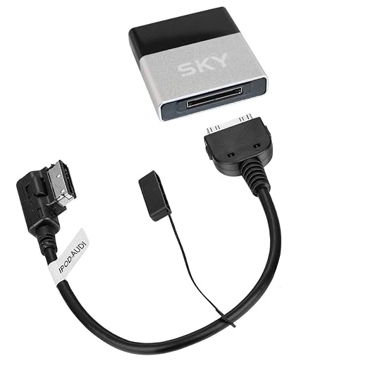 Bluetooth Audio Cable Compatible with Audi A3 A6 A7 A8 Q3 Q5 Ami Compaitble with iPod Samsung Phone