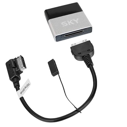 Bluetooth Audio Cable Compatible with Audi A3 A6 A7 A8 Q3 Q5 Ami Compaitble with iPod Samsung Phone