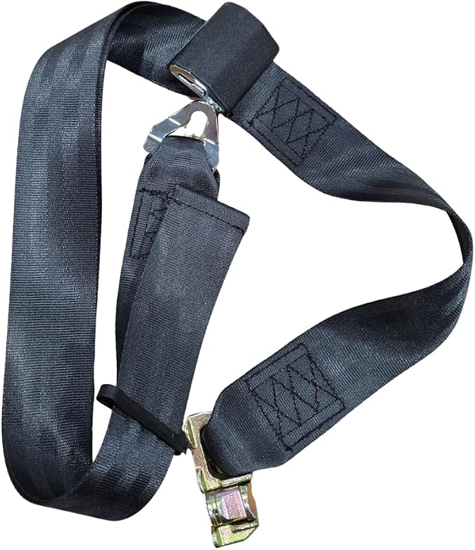 Sure-Lok FE200599 52-Inch Non-Retractable Occupant Securement Webbing | Series L-Track Sidewall Mount | Compatible with FE500 FF600 AL700 Titan Transit Systems | Made in USA